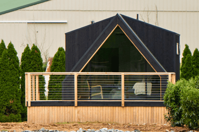 Red Run Resort site 140 located in New Holland Pa A Frame Studio park model tiny home