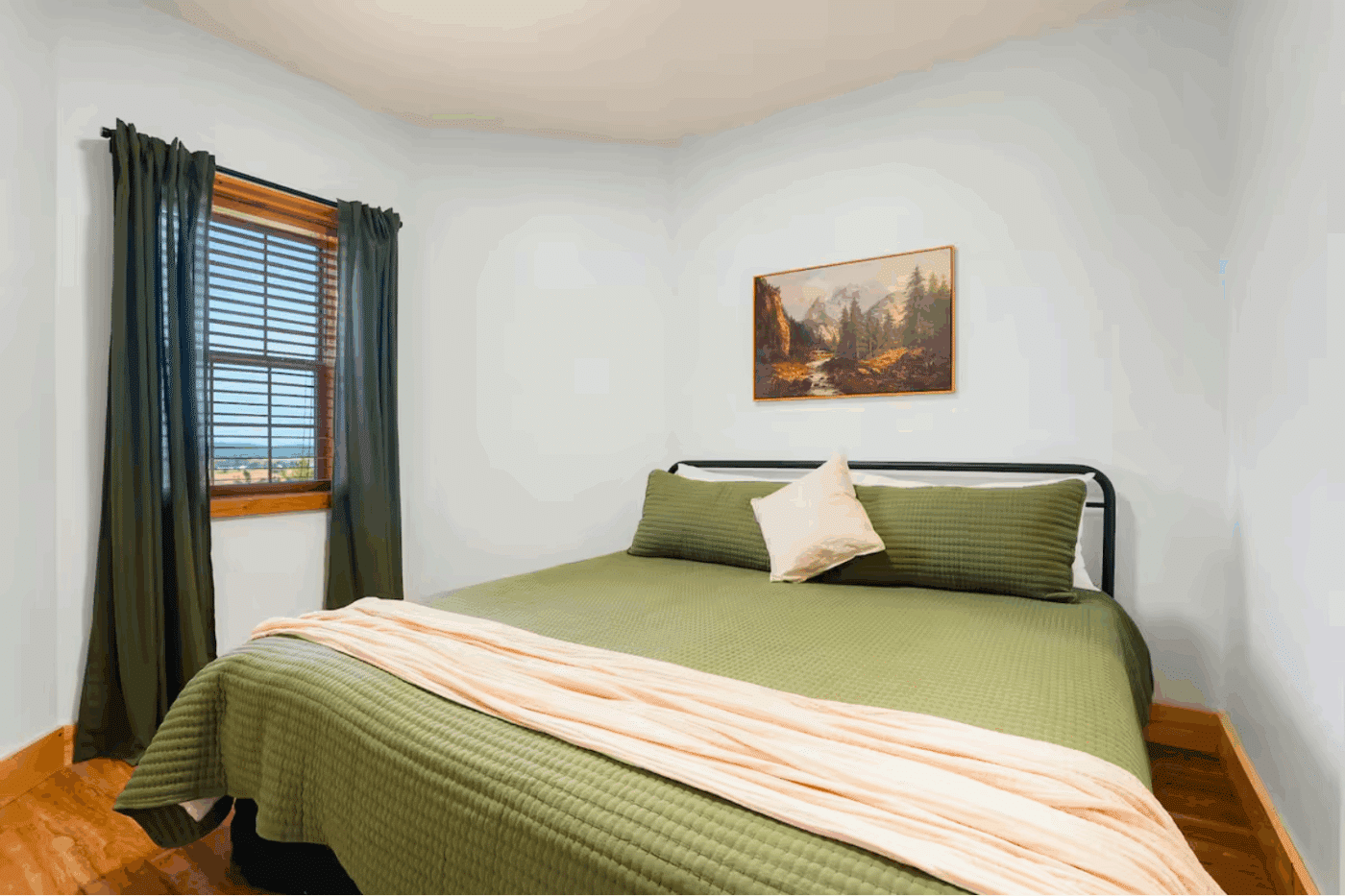 Bedroom 6 in customer finished basement of Mountaineer Deluxe built and designe dby Psy Homes