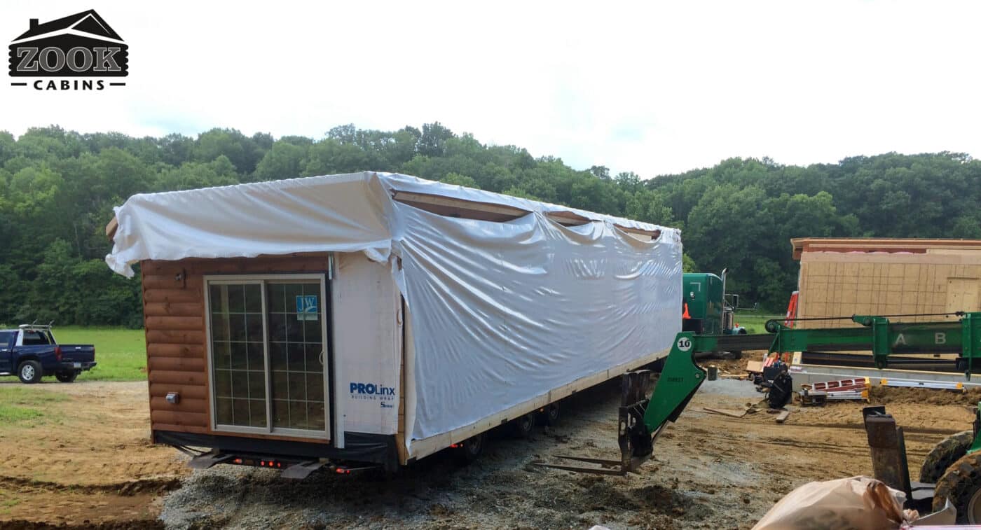arrival of cabin in oldenburg indiana
