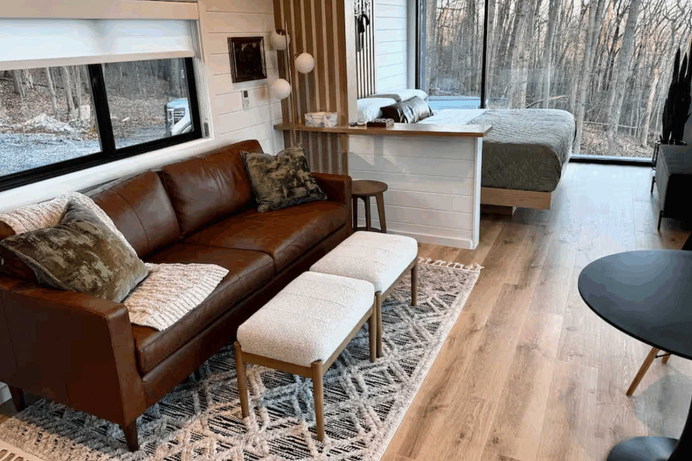 Luna park model in nature in Robesonia Pa