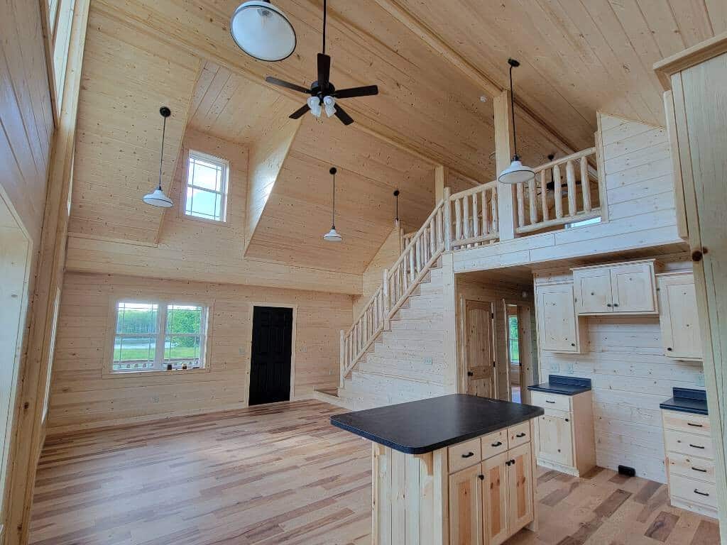 26×36 Glacier in Belcourt ND great room