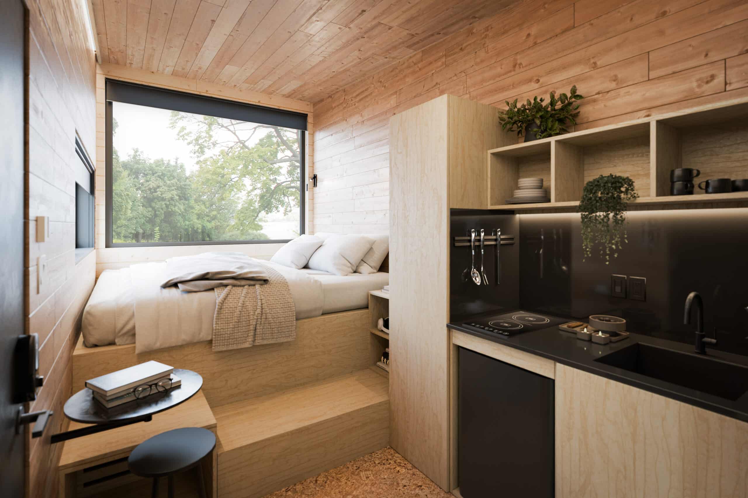 Nook Studio Park Model Interior