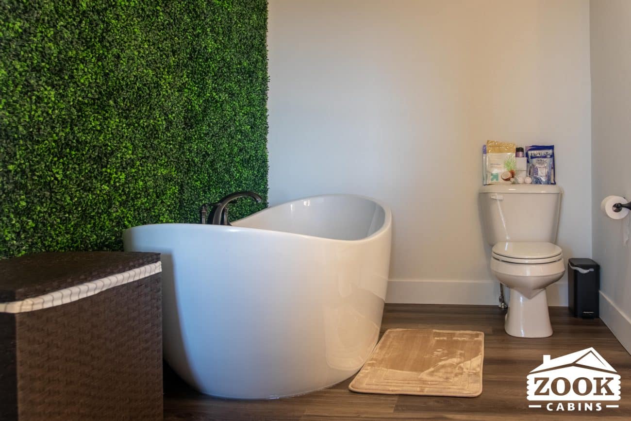 Homestead Modern Cabin Psy Homes Master Bath