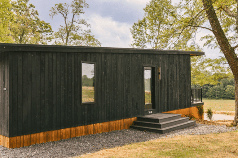 campground owned park model homes at Somerset Campground Resort