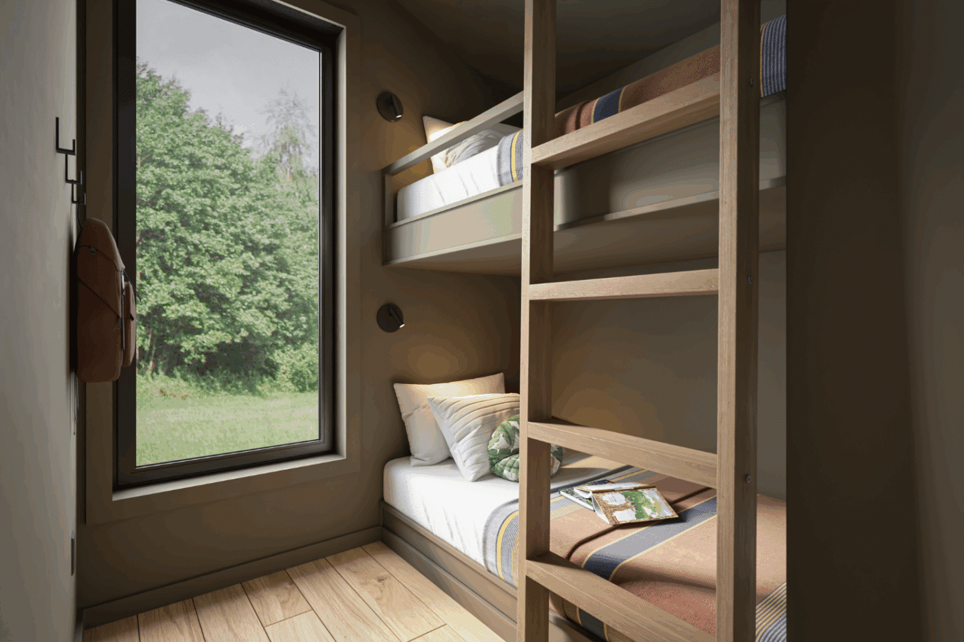 A Frame Bunk House Bunk Room