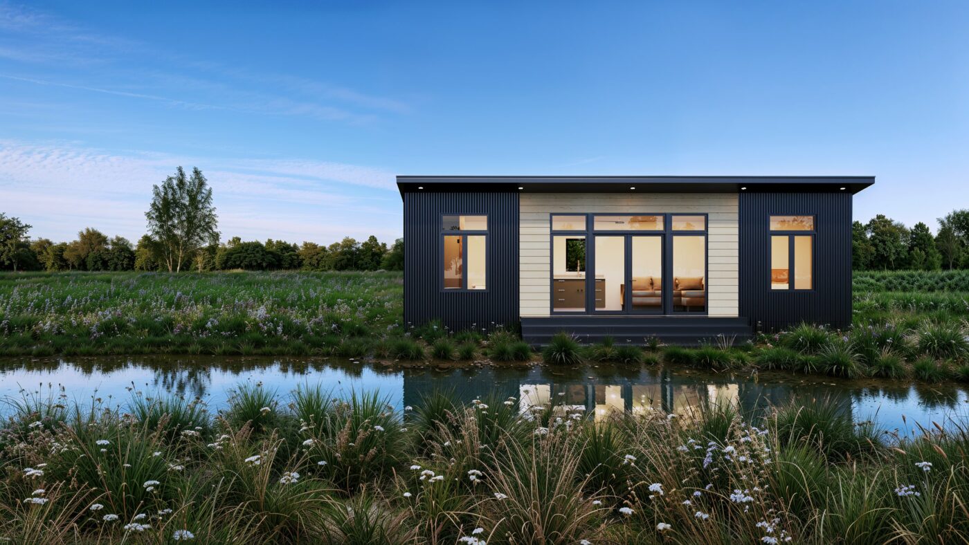 Sonoma Park Model Home with a Scandinavian Skin