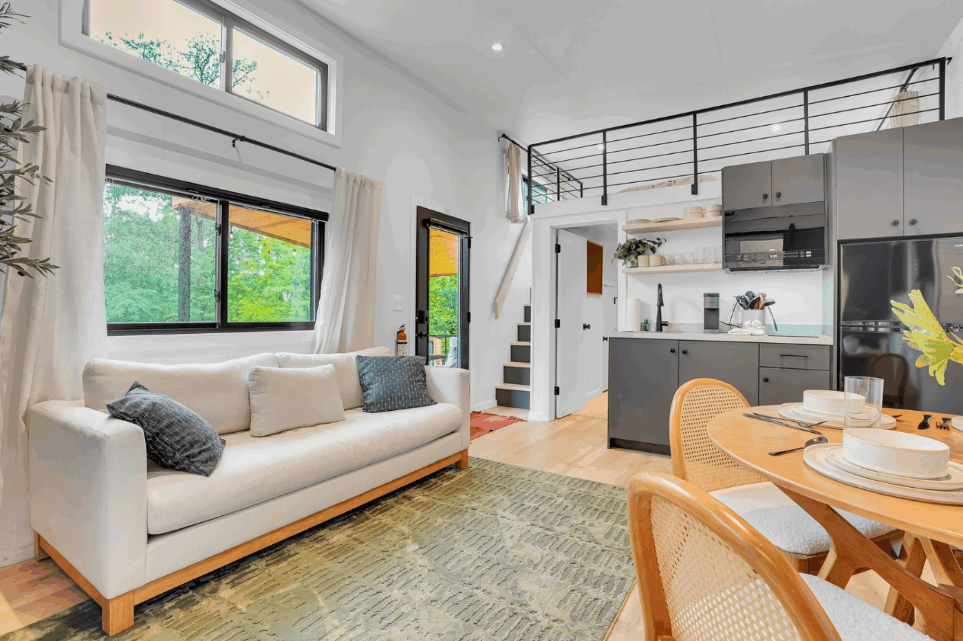 Cascade park Model Tiny home in Alexandria Pa built and designed by Zok cabins