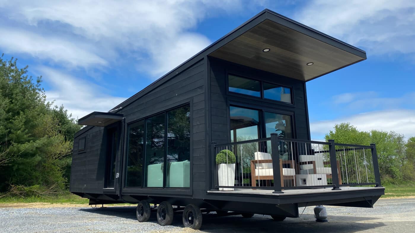 how to winterize a park model home for winter by showing a park model