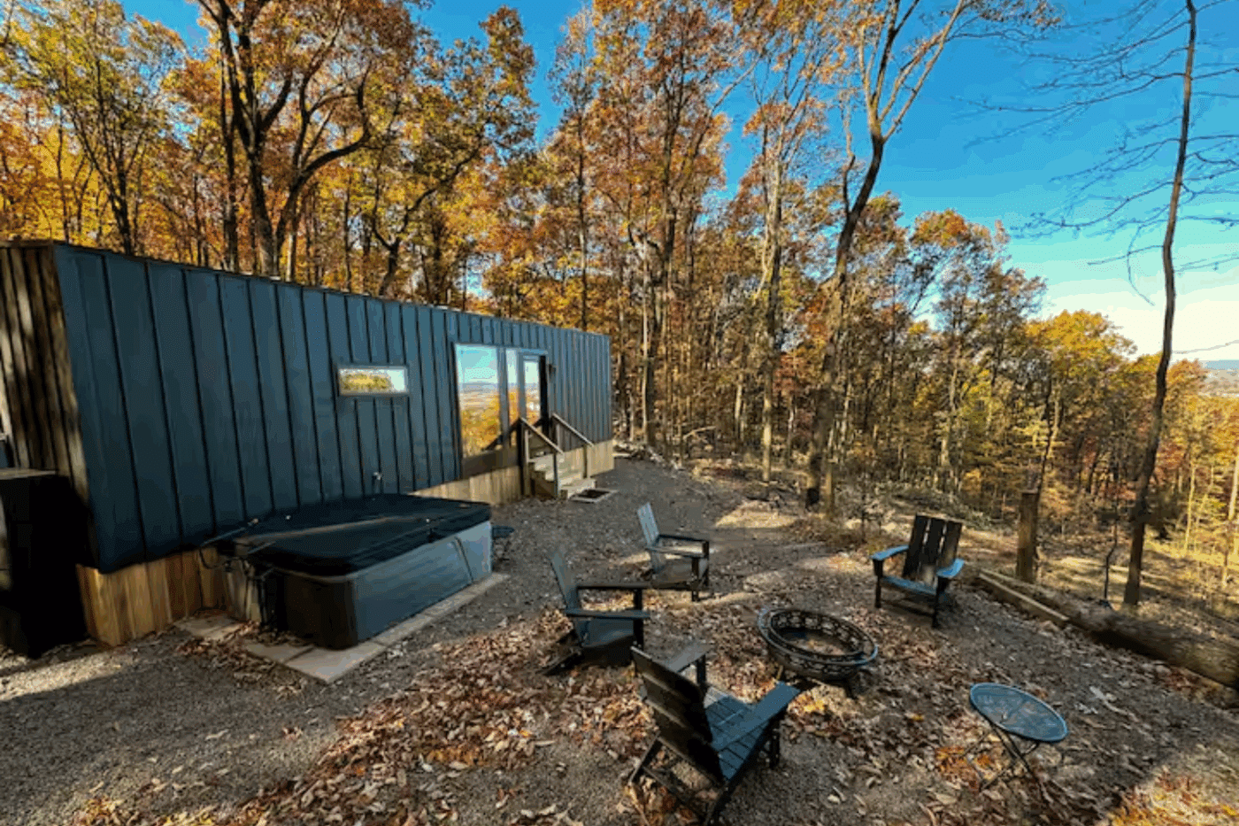 Luna park model with hot tub in Robesonia pa