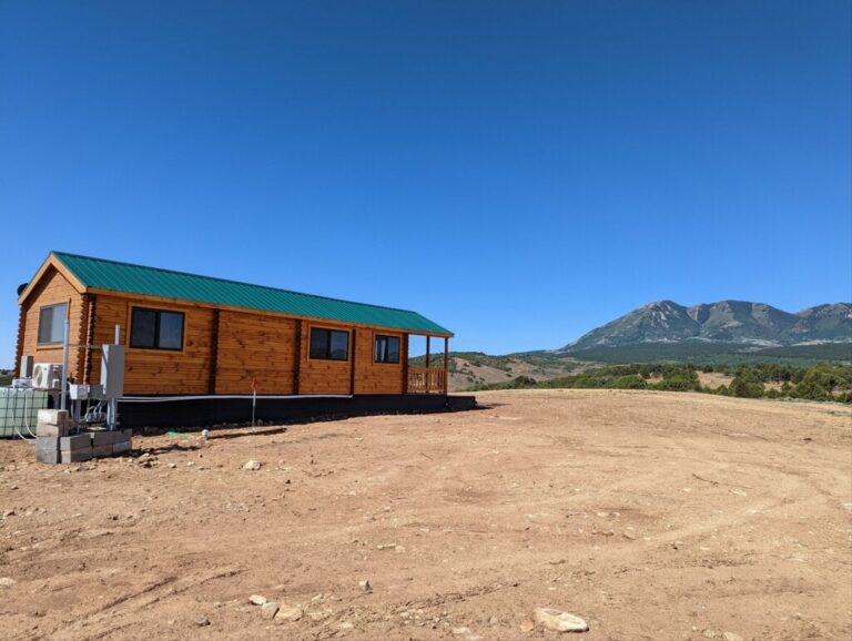Studio Park Model Log Cabin in Monticello UT 2