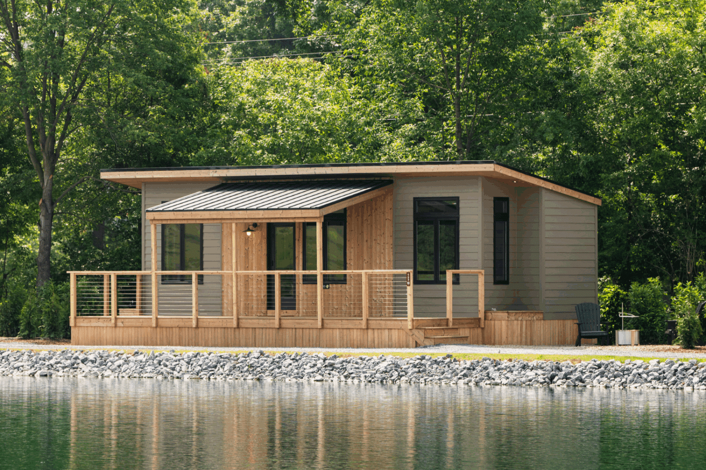 Sonoma Park model tiny home used as ADU for Vermont