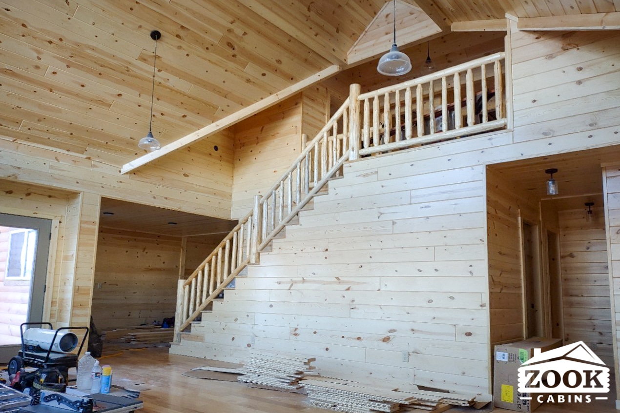 Canyon Lodge Cabin Interior in Granby Colorado