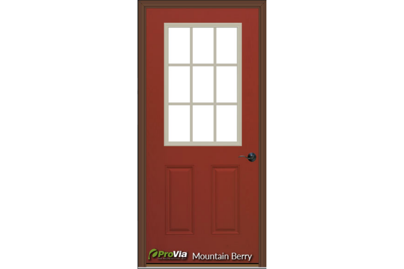 mountain berry exterior door