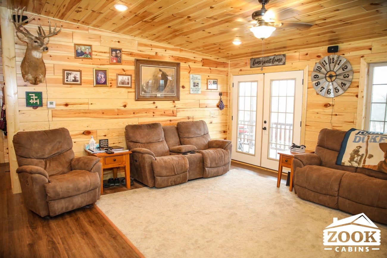 log cabin prefab home in westmoreland ks