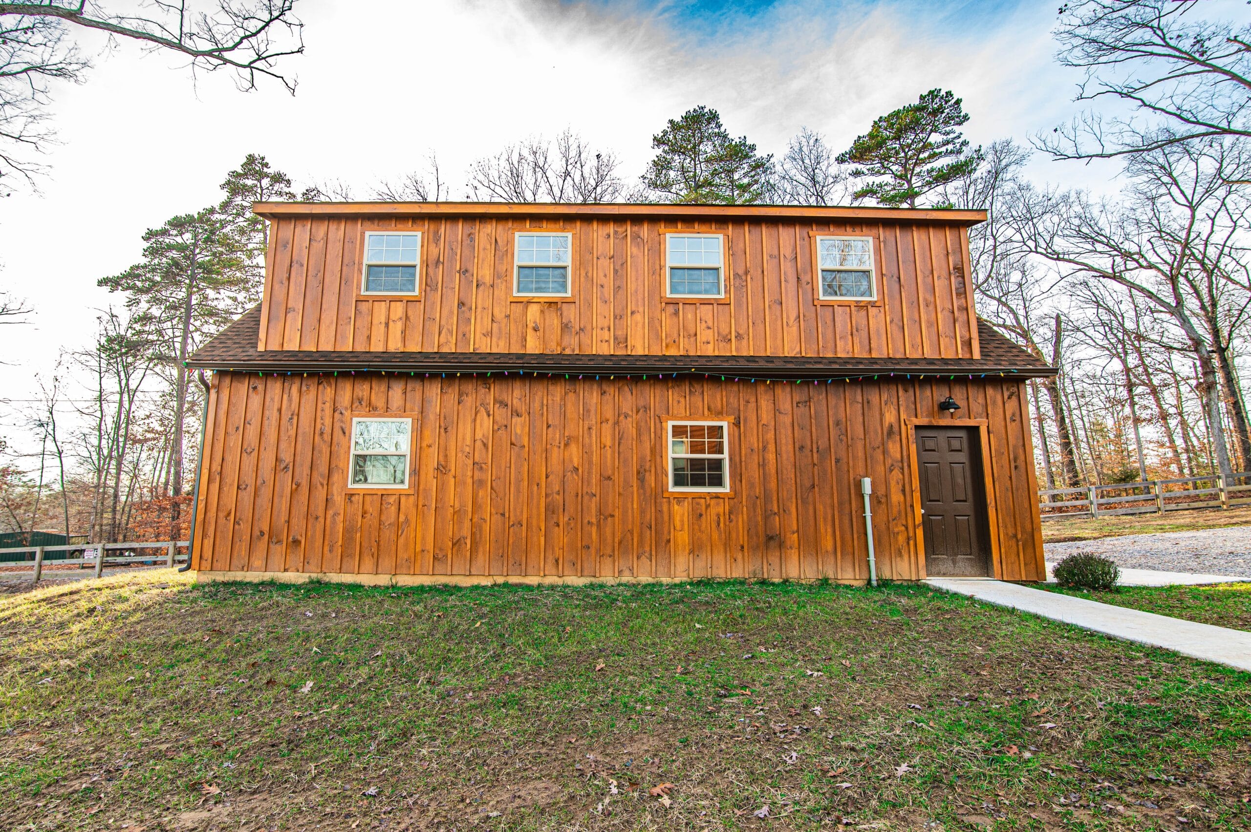 Psy Homes 24x36 Log Garage