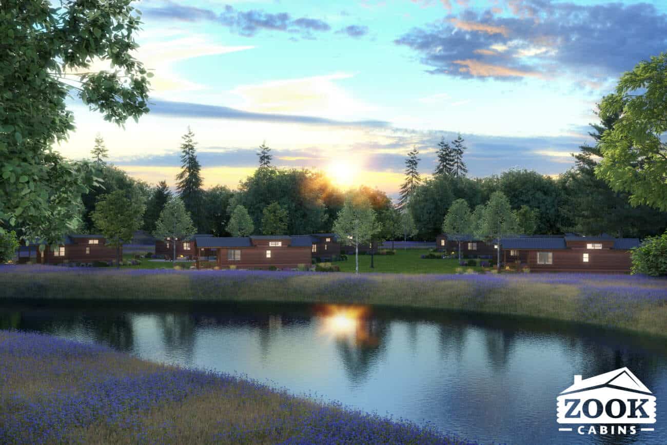 PARK MODEL HOME Pocono Cabin Site