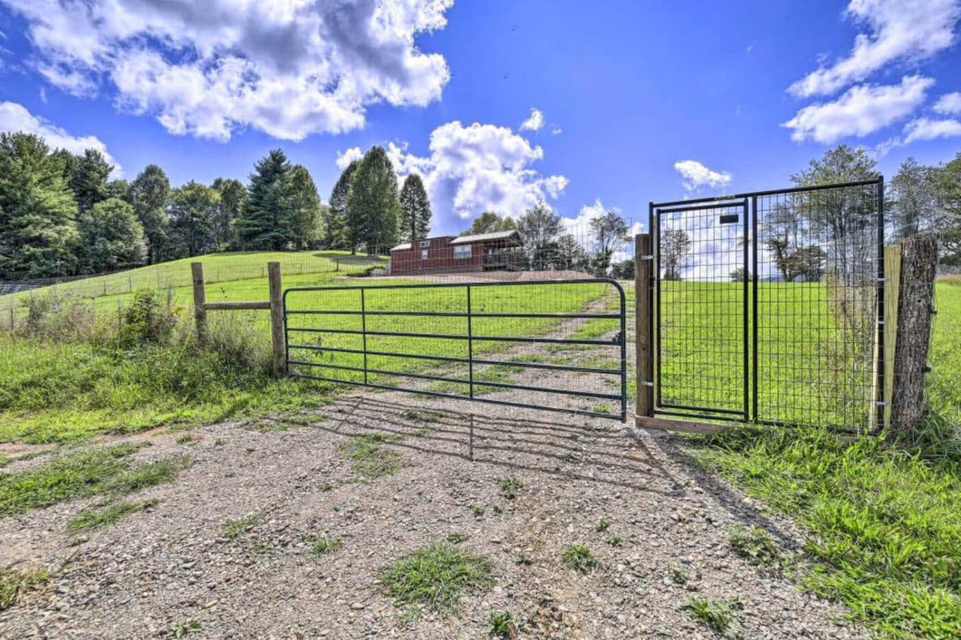 Site After Park Model Delivery