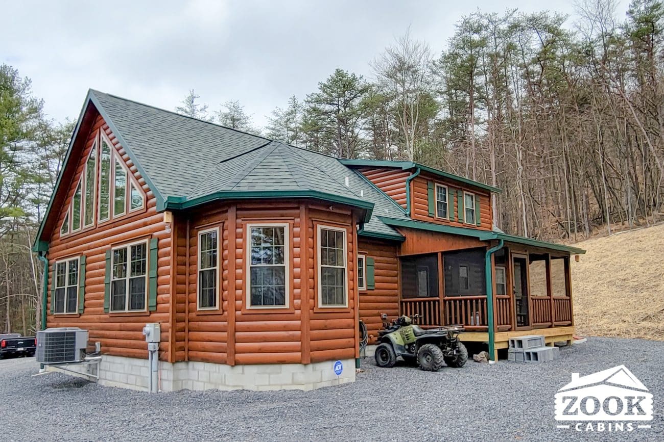 26x48 Mountaineer Deluxe Cabin in Clearville PA with sunporch
