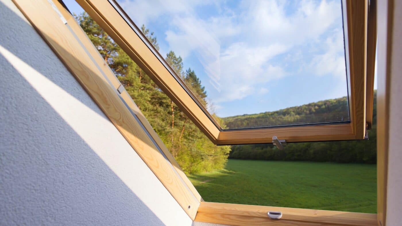 A starlight view idea from a park model.