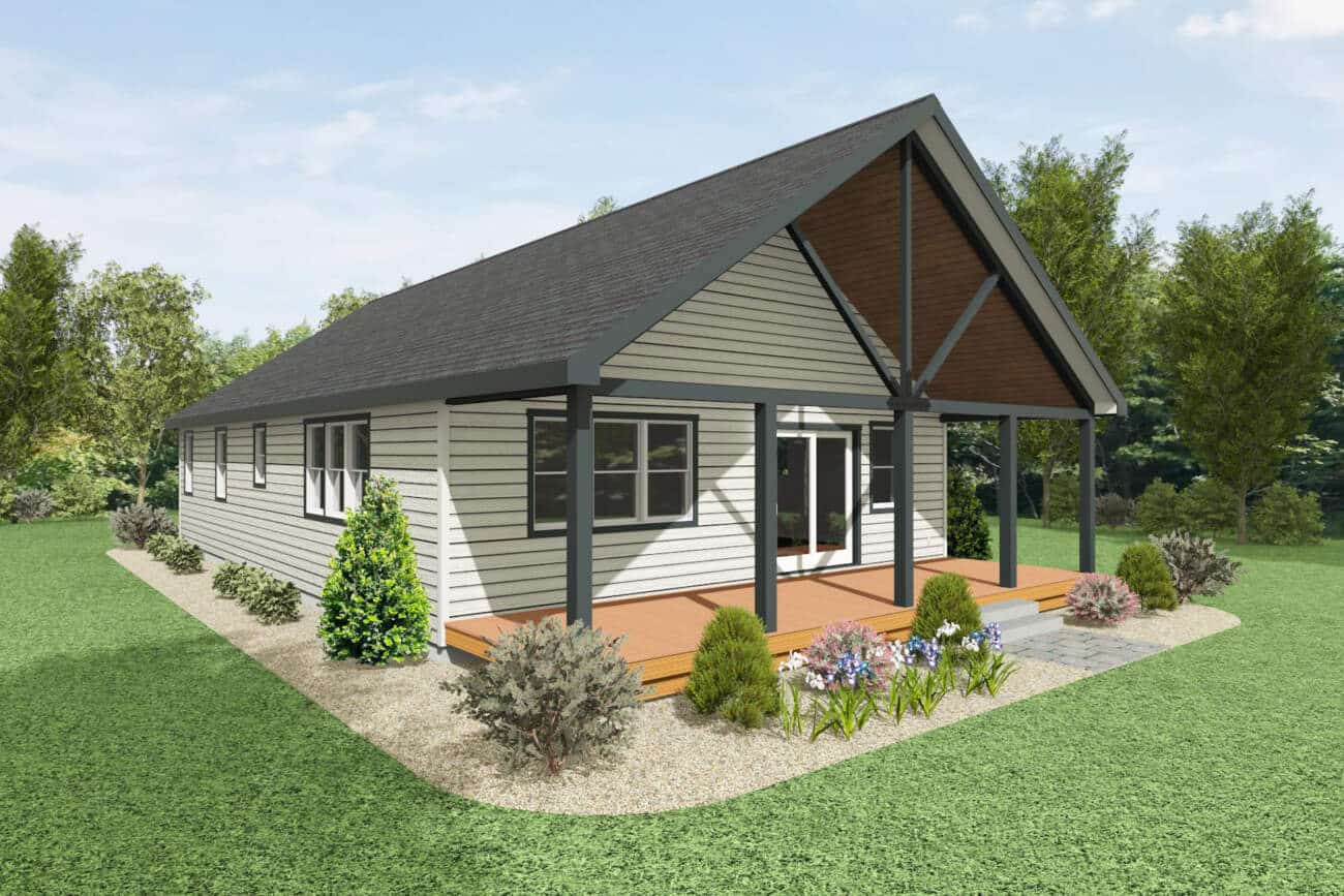 The Bourn Small Modern Cabin Home