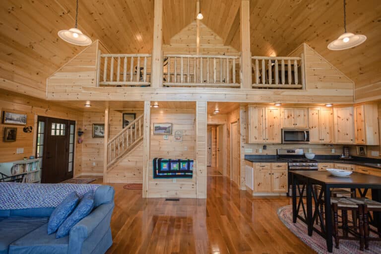 Chalet Log Cabin in Middlebrook VA 7