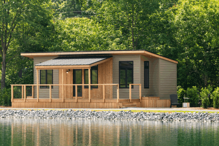 Sonoma park model tiny home at red run resort in new holland pa site 104