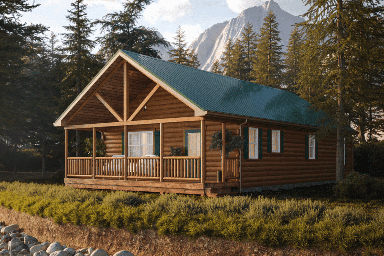 Settler Cabin log cabings for sale on the east coast