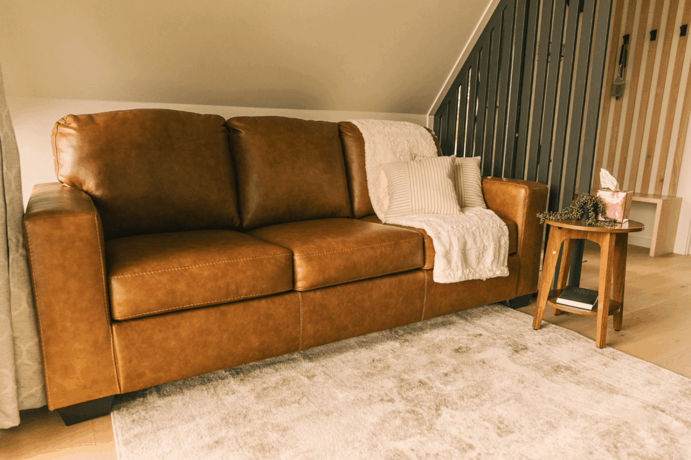 pull out couch for extra sleeping area at somerset resort pa site 11