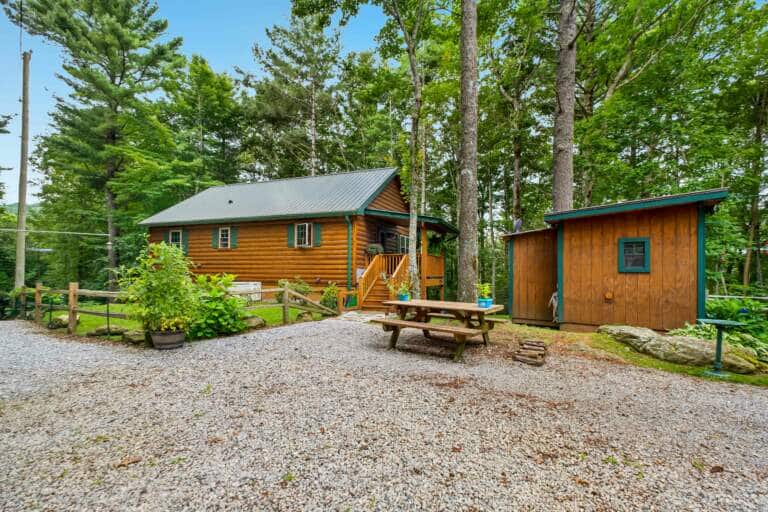 Log Home in Cullowhee North Carolina