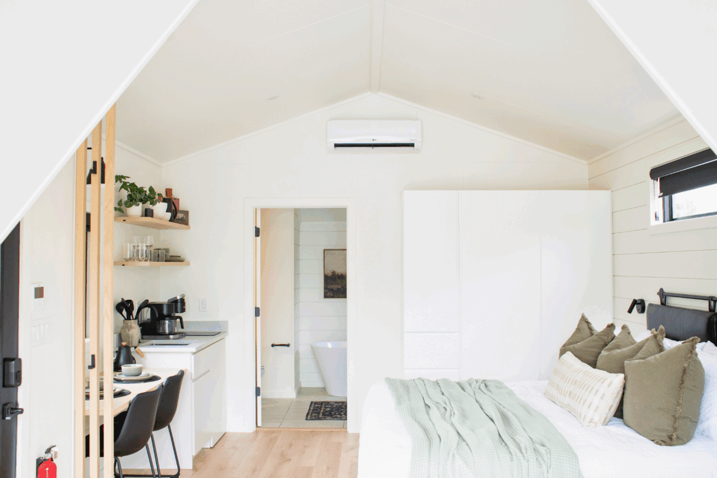 Red Run Resort site 141 in New Holland Pa A Frame park model studio park model tiny home built and designed by Psy Homes