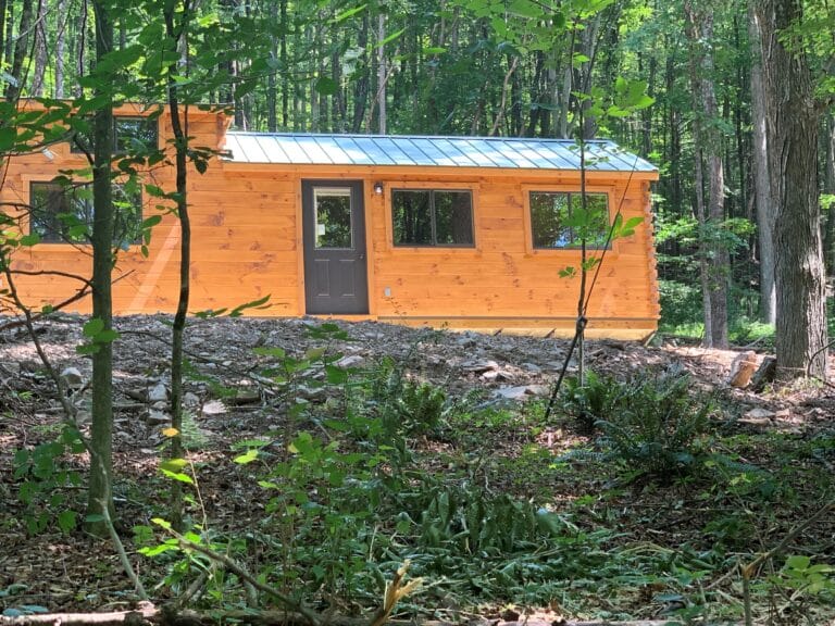 Riverside Log Cabin Park Model in Union Dale PA 2