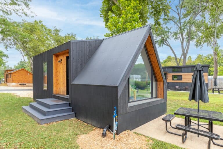 A Frame Park Model at Bull Creek RV Park 2